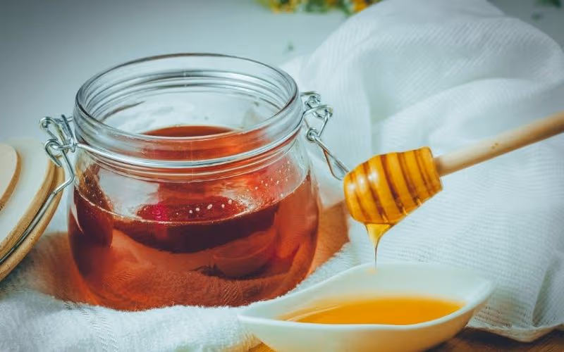 Bầu uống mật ong được không