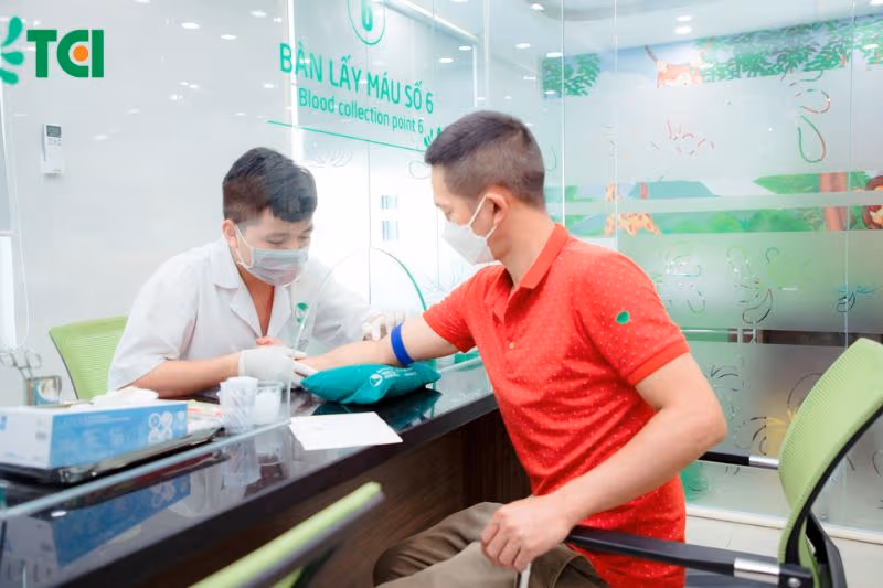 Xét nghiệm tìm nguyên nhân gây viêm phổi.