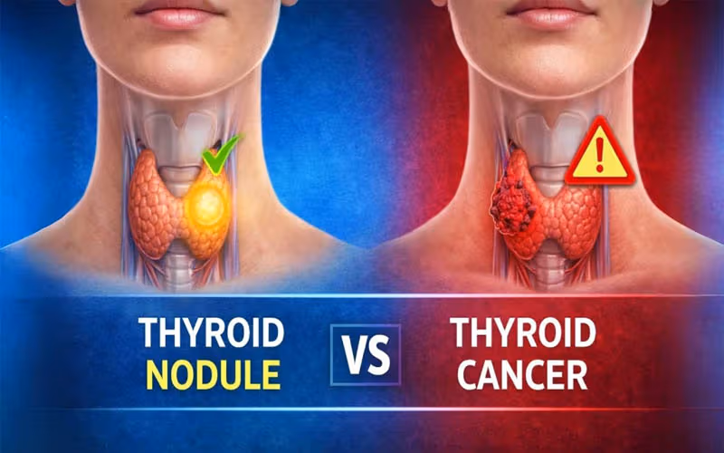 Hầu hết các loại u tuyến giáp thuộc nhóm lành tính