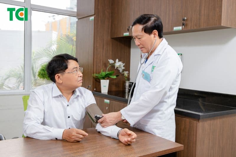 Điều trị và theo dõi huyết áp tại chuyên khoa Tim mạch - Thu Cúc TCI.
