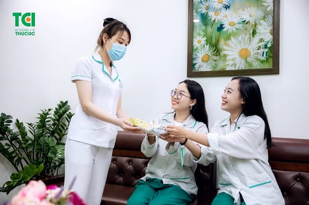 Thăm khám tại khoa Thăm dò chức năng - Nội soi TCI