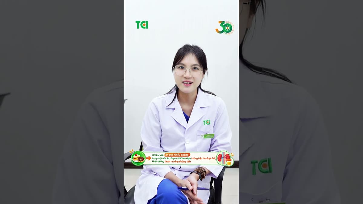 ⚠️ Nếm nước tiểu thấy ngọt = mắc đái tháo đường?