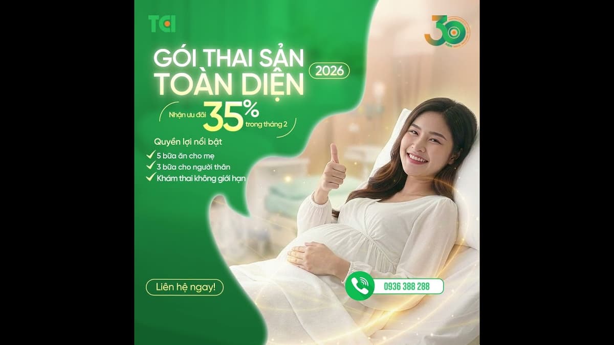 Ra mắt Gói Thai sản Toàn diện - Khám thai không giới hạn, nhận ngay ưu đãi 35%