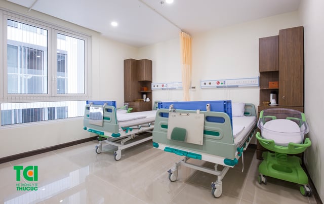 Không gian khoa sản tại Bệnh viện Thu Cúc