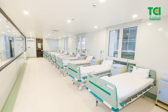 Không gian khoa sản tại Bệnh viện Thu Cúc