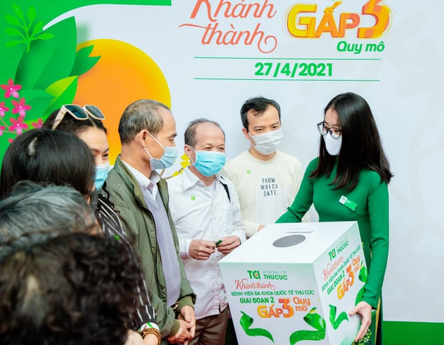 Tưng bừng khánh thành Bệnh viện giai đoạn 2 &#8211; Gấp 3 lần Quy mô
