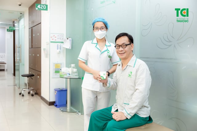 NSƯT Đức Khuê khám sức khỏe tổng quát tại Thu Cúc TCI