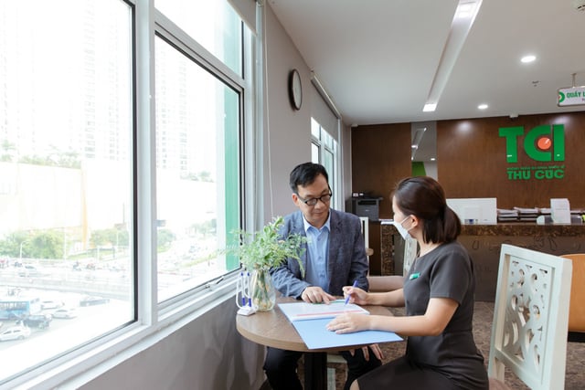 NSƯT Đức Khuê khám sức khỏe tổng quát tại Thu Cúc TCI