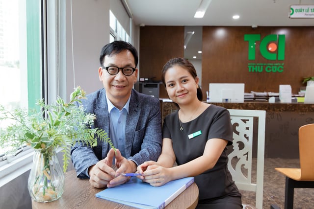 NSƯT Đức Khuê khám sức khỏe tổng quát tại Thu Cúc TCI