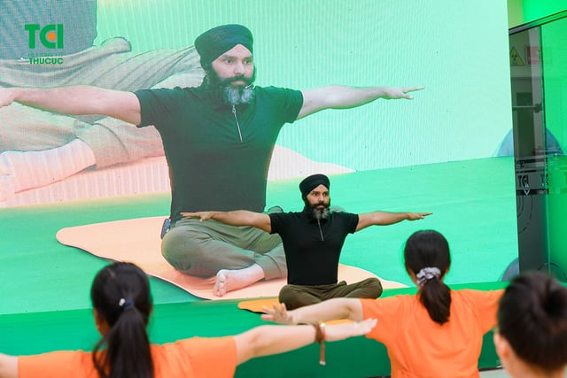 Ảnh tập huấn tiền sản và yoga thai kỳ