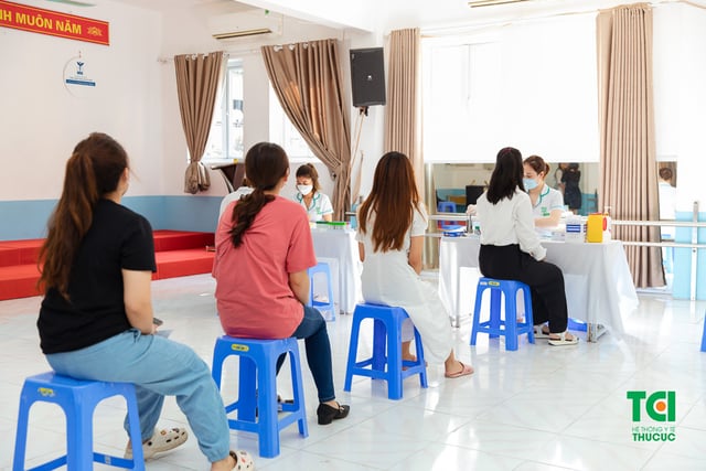Khám sức khoẻ trường Công Nghệ Giáo Dục Hà Nội