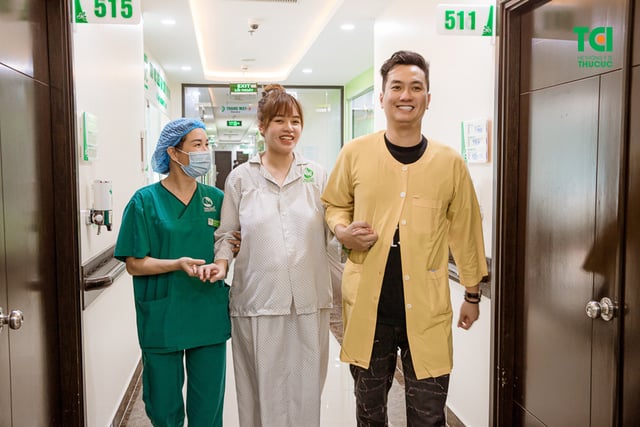 Chúc mừng gia đình diễn viên Anh Tuấn và vợ Lâm Diễm Quỳnh đón bé Xoài nhỏ bình an tại TCI