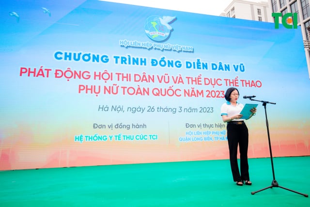 Ảnh Sự kiện Đồng diễn dân vũ &#8211; Phụ nữ Việt Nam giàu sức sống
