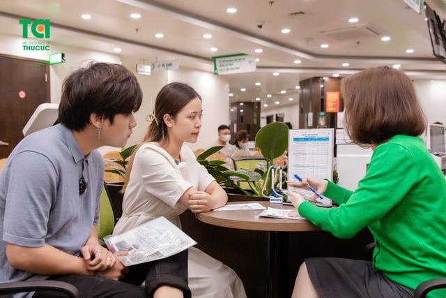 Ảnh Tiktoker triệu follower Đào Nguyễn Ánh trải nghiệm cùng vợ bầu tại TCI