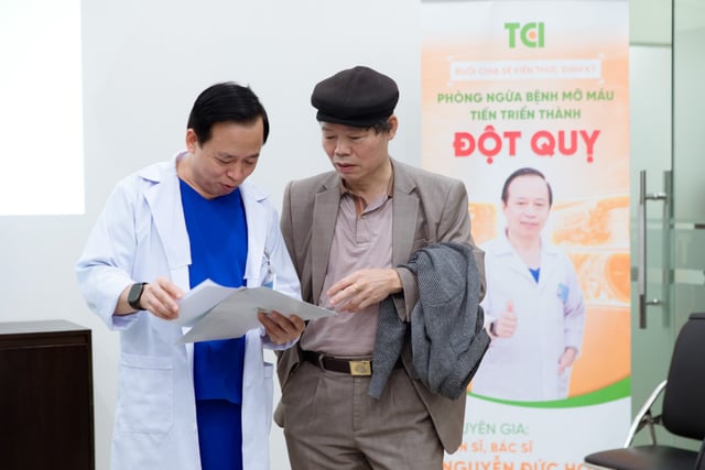 MINI TALK &#8220;PHÒNG NGỪA BỆNH MỠ MÁU TIẾN TRIỂN THÀNH ĐỘT QUỴ&#8221; THÁNG 3