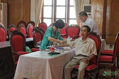 Ngày hội khám sức khỏe Quận ủy Tây Hồ