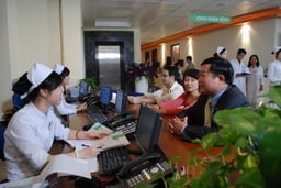 Thanh toán bằng thẻ Techcombank tại Bệnh viện Thu Cúc