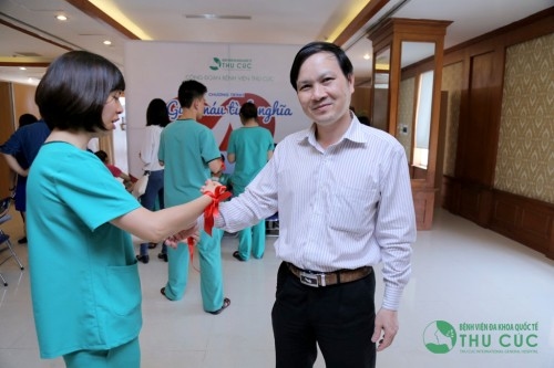 NGÀY HỘI HIẾN MÁU NHÂN ĐẠO TẠI BỆNH VIỆN ĐA KHOA QUỐC TẾ THU CÚC