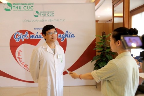 NGÀY HỘI HIẾN MÁU NHÂN ĐẠO TẠI BỆNH VIỆN ĐA KHOA QUỐC TẾ THU CÚC