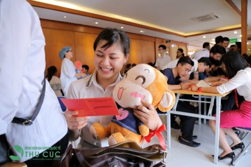 NGÀY HỘI HIẾN MÁU NHÂN ĐẠO TẠI BỆNH VIỆN ĐA KHOA QUỐC TẾ THU CÚC