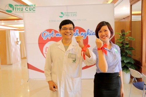 NGÀY HỘI HIẾN MÁU NHÂN ĐẠO TẠI BỆNH VIỆN ĐA KHOA QUỐC TẾ THU CÚC