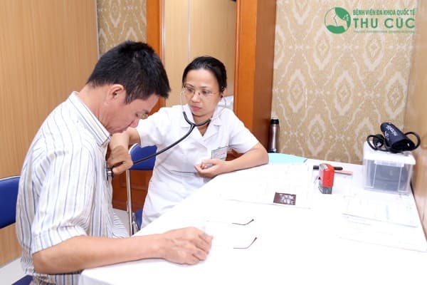 Gói khám dành cho cán bộ nhân viên Quận ủy Tây Hồ rất đầy đủ: Khám nội tổng quát, siêu âm, điện tim, xét nghiệm máu, chụp X-Quang...