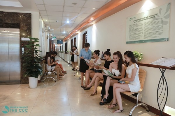 Bệnh viện Thu Cúc còn mang lại cho người bệnh một không gian khám và điều trị bệnh sang trọng.