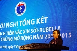 Khống chế dịch sởi cơ bản trong năm 2015