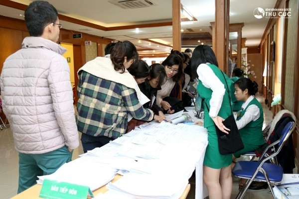 Tập đoàn BIDV khám sức khỏe cho nhân viên tại bệnh viện Thu Cúc