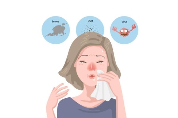Vi khuẩn, virus, các bệnh đường hô hấp là nguyên nhân gây viêm xoang mạn tính