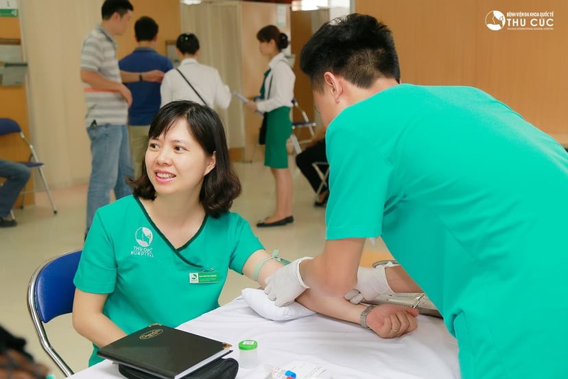 Bệnh viện Thu Cúc tổ chức khám sức khỏe định kỳ