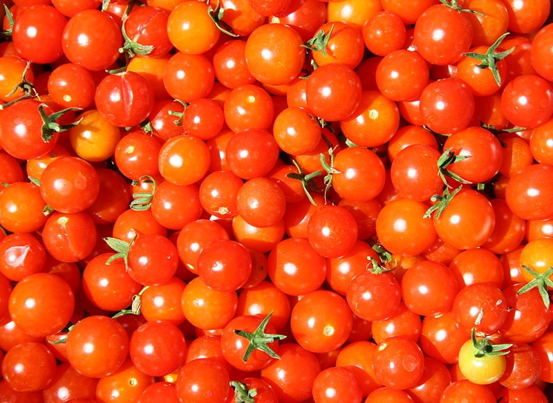 Không chỉ dồi dào vitamin C, cà chua bi còn cung cấp hàm lượng lớn lycopene – một chất chống oxy hóa giúp ngăn ngừa bệnh ung thư và bệnh tim. Cộng với một số lượng lớn chất xơ, vitamin A và một ít folate, cà chua bi là món ăn được coi là nhiều dinh dưỡng.