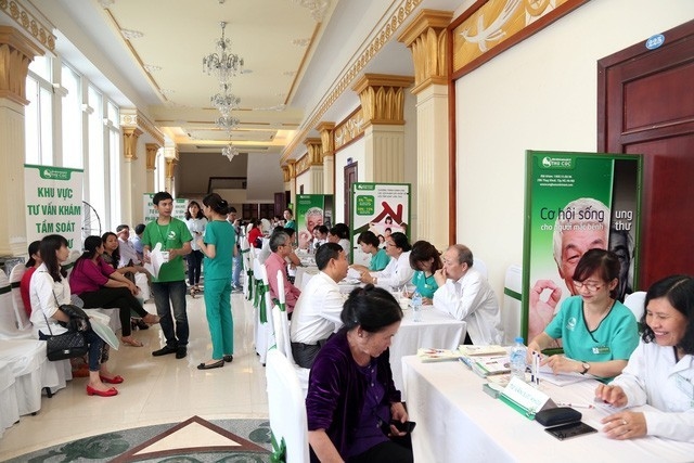 Chiến dịch tầm soát ung thư miễn phí cho người dân kéo dài từ nay đến hết năm 2017