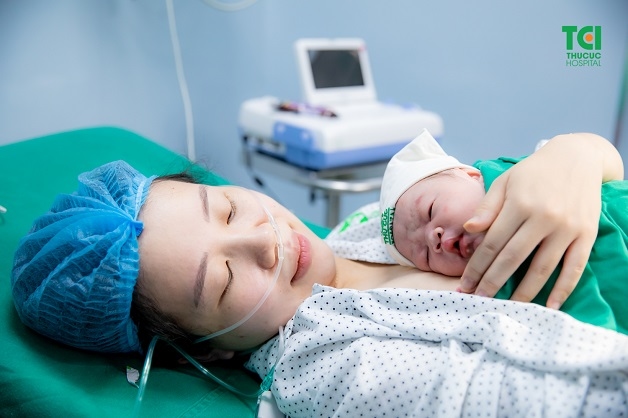 Tại Thu Cúc, mẹ sinh thường sẽ được chăm sóc tận tình
