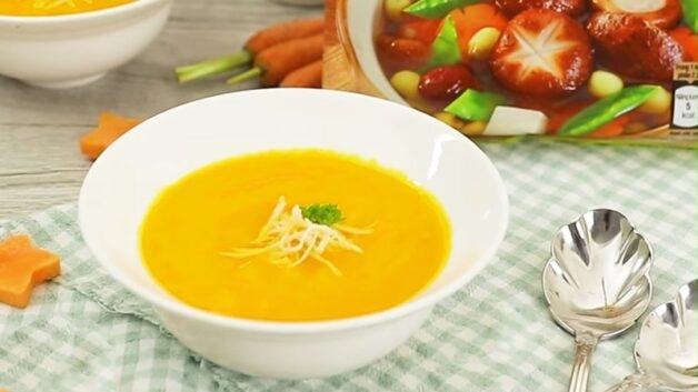 Ăn các thức ăn lỏng, dễ tiêu sau khi nội soi như cháo, súp, canh...