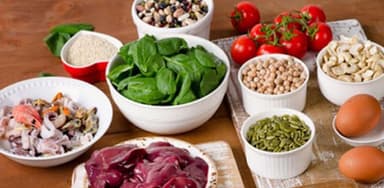 Thực phẩm bổ sung máu cho bà bầu