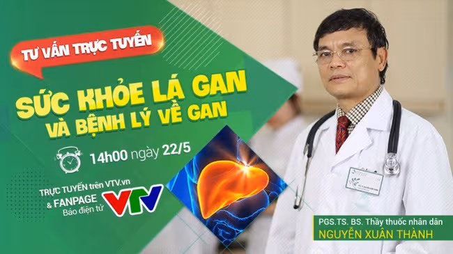 VTV tư vấn trực tuyến: Sức khỏe lá gan và bệnh lý về gan