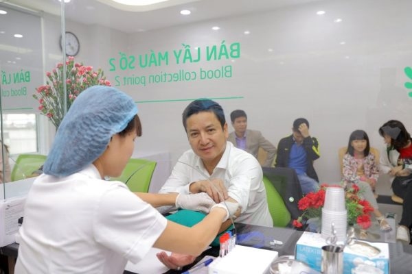xét nghiệm máu tại Thu Cúc