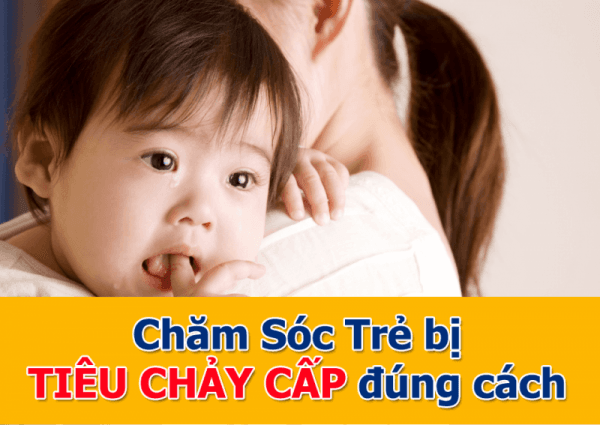 điều trị khi trẻ bị tiêu chảy