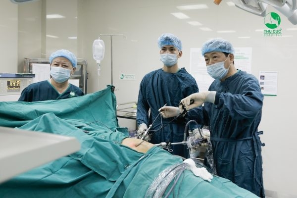 Mổ nội soi sỏi túi mật tại bệnh viện Thu Cúc được nhiều người tin tưởng lựa chọn (ảnh minh họa)