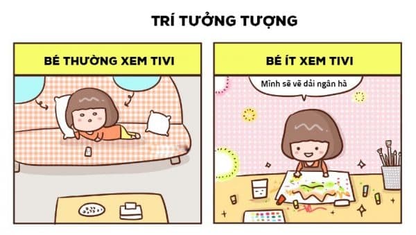 trẻ chậm phát triển trí tuệ do xem tivi nhiều