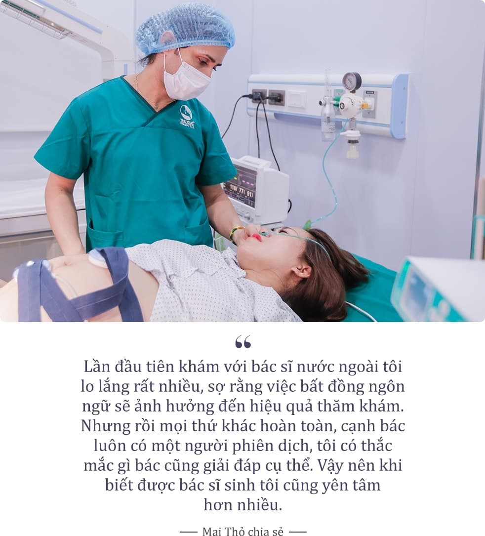 Diễn viên Mai Thỏ sinh con