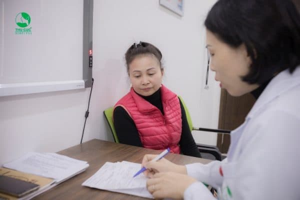 Nhờ phát hiện sớm nên việc điều trị bệnh thiếu máu của cô Hằng không gặp khó khăn