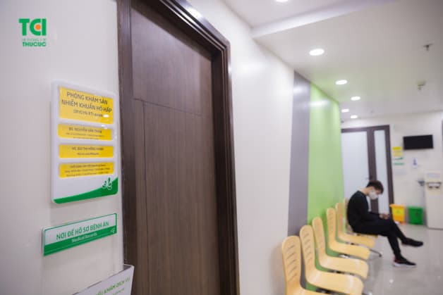 Khu vực khám cho người bệnh nhiễm khuẩn hô hấp không