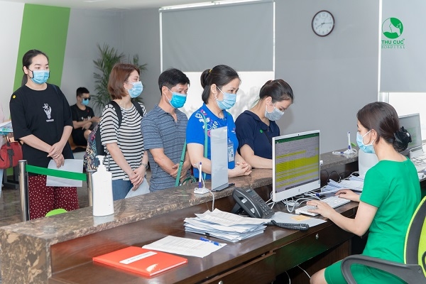 Một số hình ảnh khám sức khỏe định kỳ của CBCNV Công ty Sài Gòn Co.op tại Bệnh viện Đa khoa Quốc tế Thu Cúc: