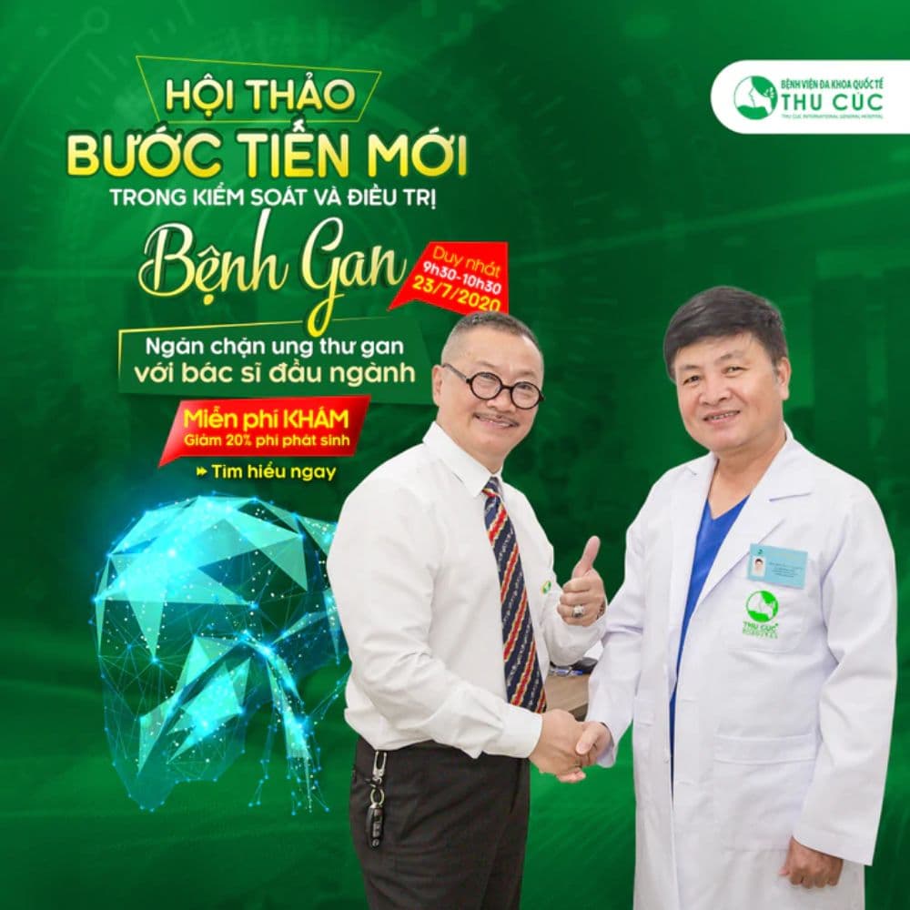 Hội thảo “Bước tiến mới trong kiểm soát và điều trị bệnh gan” do Hệ thống Y tế Thu Cúc tổ chức vào sáng 23/7 tới đây là sự kiện hưởng ứng một cách thiết thực ngày Viêm gan thế giới.