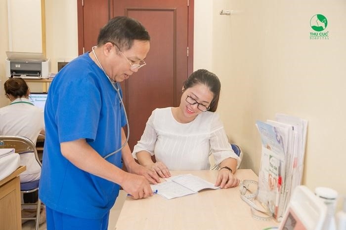 Để biết rõ nguyên nhân của căn bệnh vô sinh nữ, chị em nên tới bệnh viện ĐKQT Thu Cúc để được các bác sĩ Sản phụ khoa hàng đầu thực hiện các xét nghiệm cần thiết