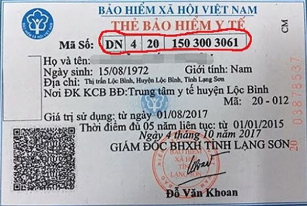 khám sức khoẻ bảo hiểm y tế