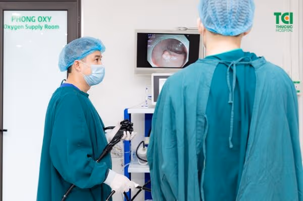 nội soi đường tiêu hóa công nghệ nbi tại Thu Cúc