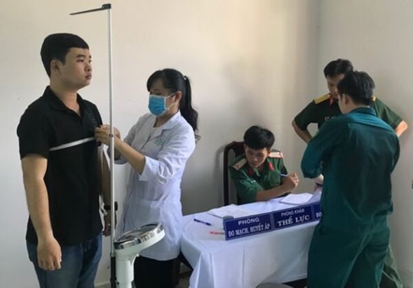 khám sức khỏe nghĩa vụ quân sự